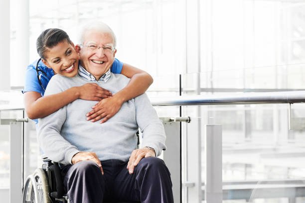 Care team reviewing a client's home care quality
